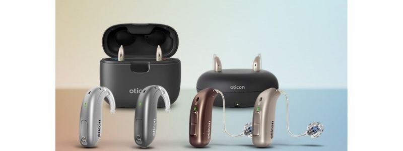 New Oticon hearing aids