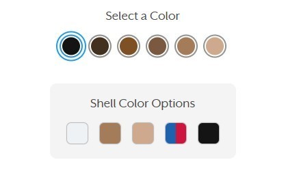 Starkey Omega AI colours