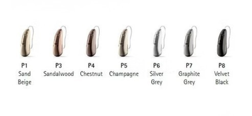 Phonak Infinio Ultra Hearing Aid Colours